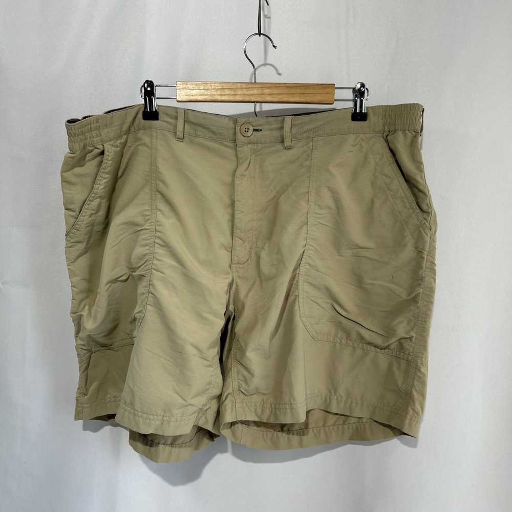 Vintage Patagonia Shorts Mens Sz  XXL Tan Beige Nylon Outdoors Hiking